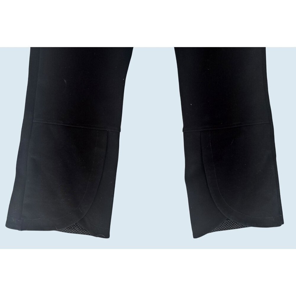 ANTHROPOLOGIE The Essential Collection Black Tulip Hem Trouser Pant Sz 10 - Picture 6 of 8